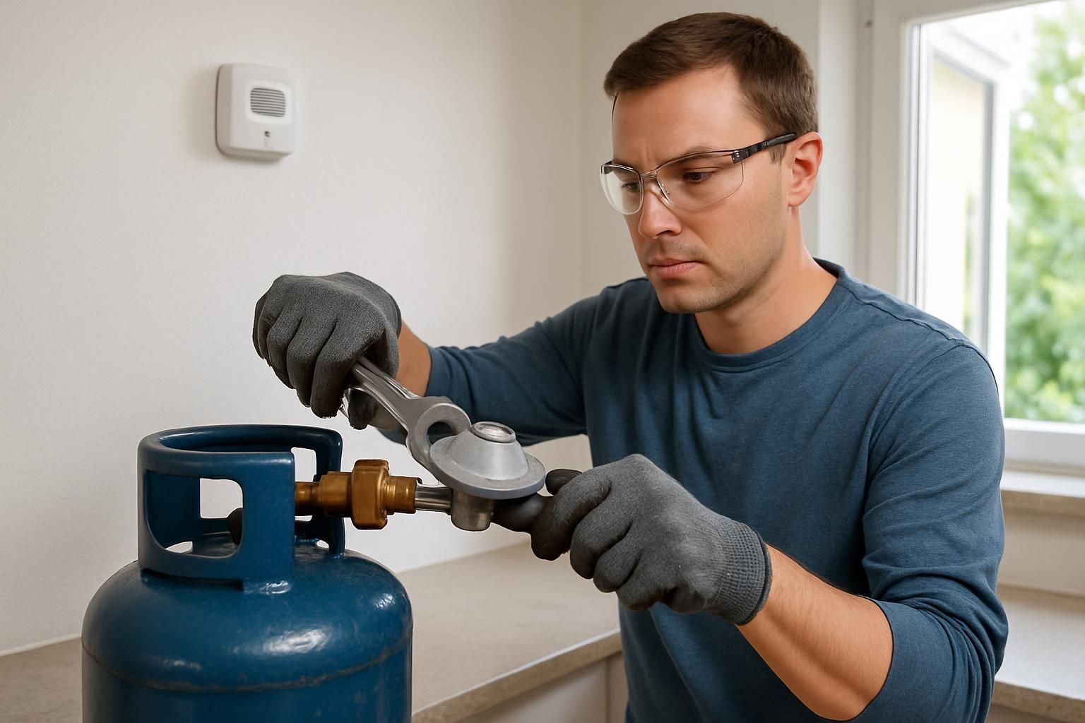 Comment dévisser un détendeur de gaz en toute sécurité ?