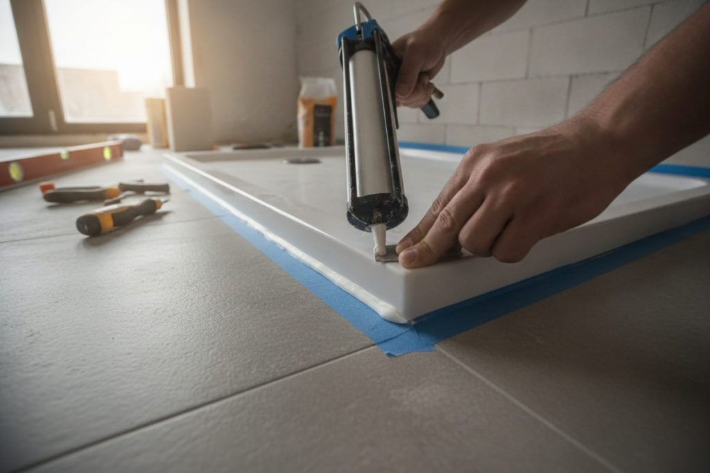 Combler espace entre receveur et sol : Les Solutions
