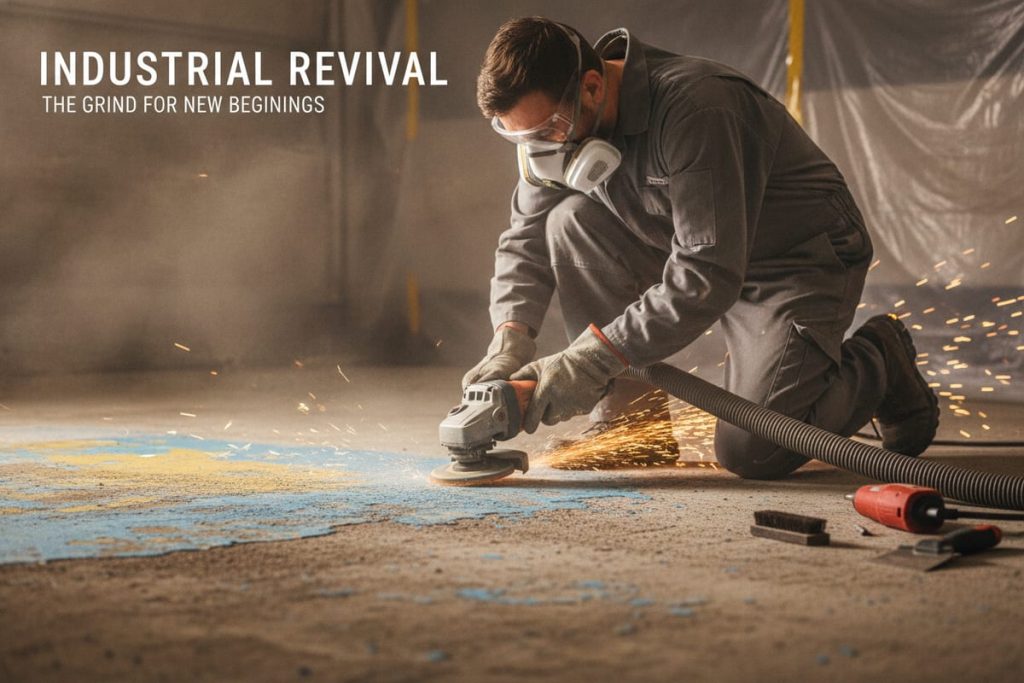 Comment Décaper de la peinture sur du béton ?